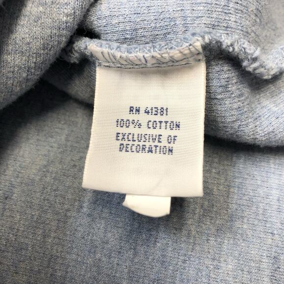 Polo Ralph Lauren Sweater Men's XL Baby Blue Knit Cotton 1/4 Zip Classic Pony - Picture 5 of 7